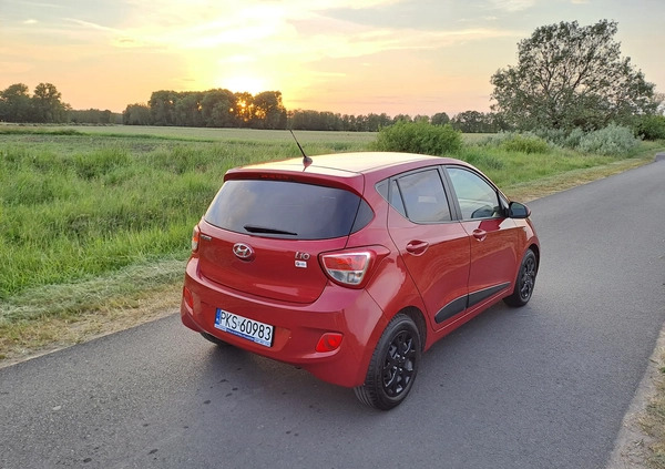 Hyundai i10 cena 27900 przebieg: 93300, rok produkcji 2016 z Kościan małe 254